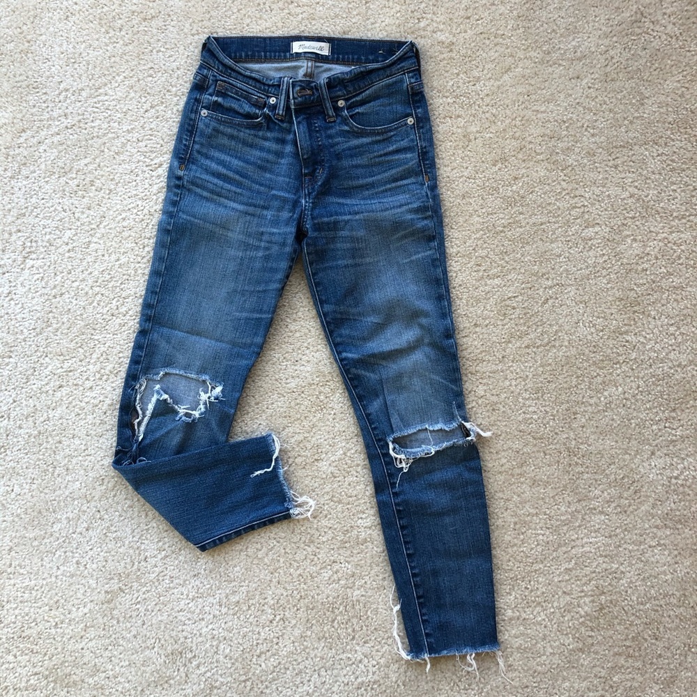 Madewell Jeans | 9” High Riser Skinny Crop